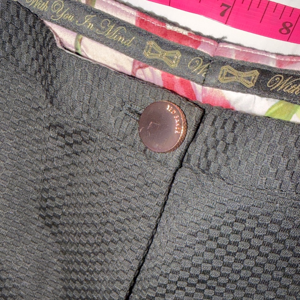 Ted Baker London Black Textured Pants - Picture 3 of 9